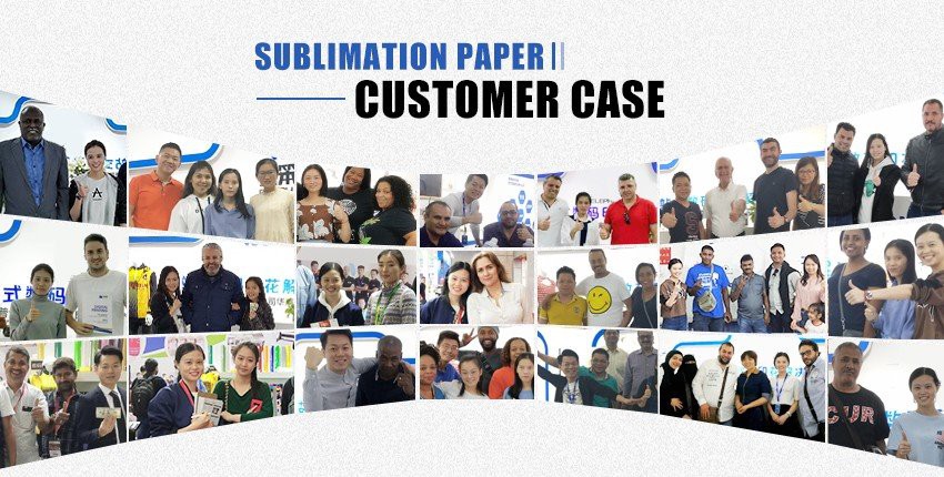 sublimation roll customer